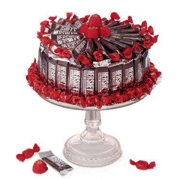 BLACK FOREST CANDY BAR CAKE