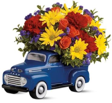 Teleflora\'s \'48 Ford Pickup Bouquet