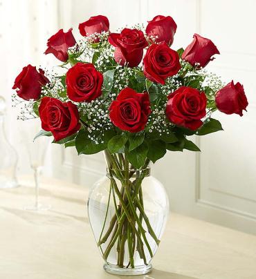 Rose Elegance Premium Dozen Roses