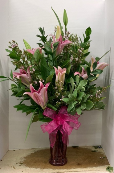 PINK LILIES TO LOVE