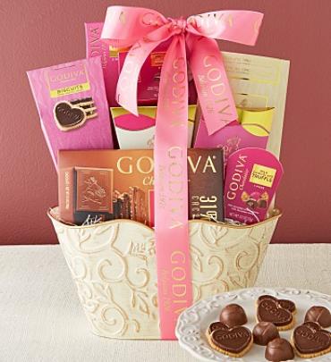 GODIVA SWEETS GIFT BASKET GRANDE