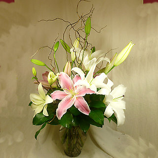 REMEMBERING YOU WITH COMFORTING ORIENTAL LILIES