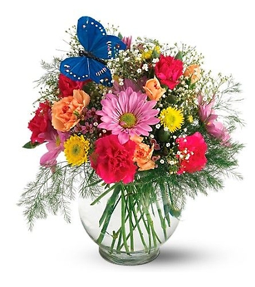 Butterfly & Blossoms Bouquet