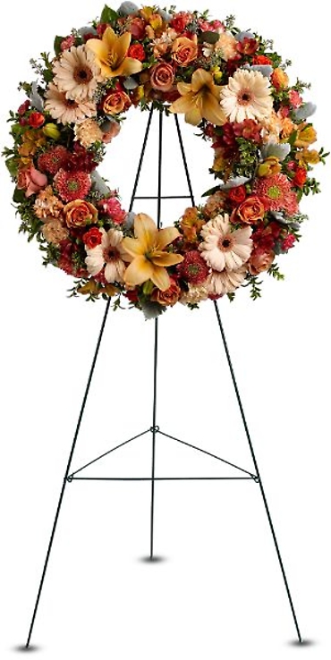 Remembrance Wreath In Fall Colors