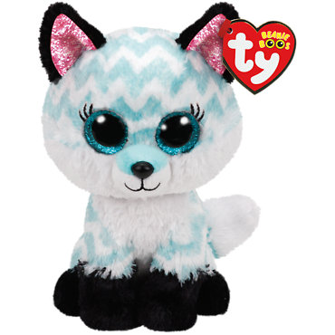 TY BEANIE BOOS ATLAS AQUA FOX