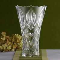 Rose Elegance In A Premium Cut Glass Vase
