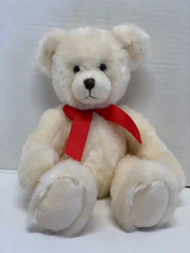 BIG WHITE TEDDY BEAR TO LOVE