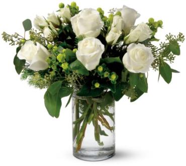 Alpine White Roses