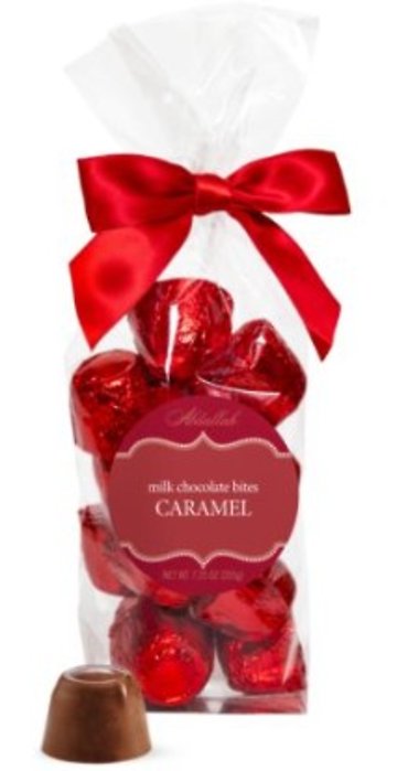 ABDALLAH HOLIDAY MILK CHOCOLATE CARMEL BITES 7.25oz