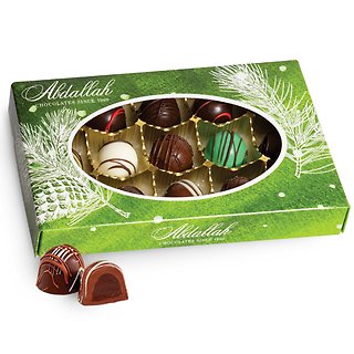 ABDALLAH ASSORTED WHIPPING CREAM TRUFFLES 6oz BOX