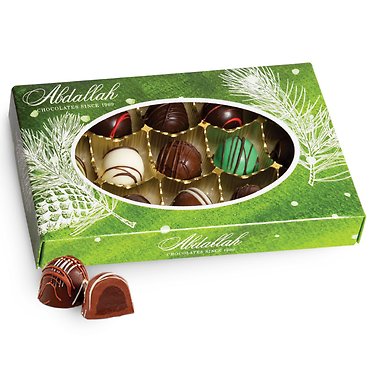 ABDALLAH ASSORTED WHIPPING CREAM TRUFFLES 6oz BOX