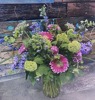 LOVELY WILDFLOWER GARDEN