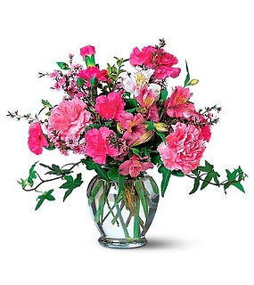 Cheerful Pink Carnations