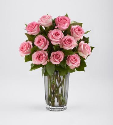 BLUSHING PINK ROSE BOUQUET