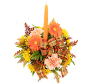 AUTUMN GLOW CENTERPIECE