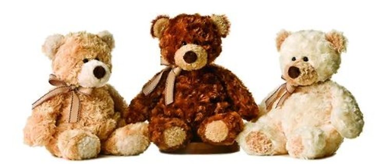 FANCIES SOFT & CUDDLY LOVEY BEARS 10\"