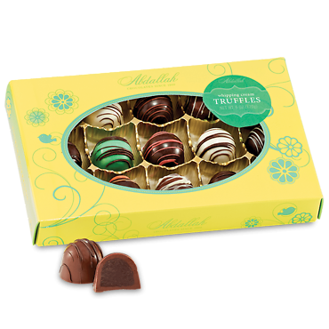 ABDALLAH WHIPPING CREAM TRUFFLES ASSORTED 6oz