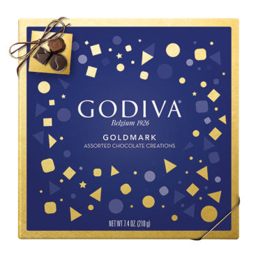 GODIVA ASSORTED CHOCOLATES 7.4oz