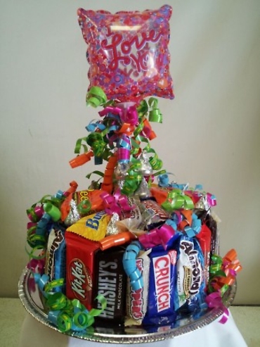Chocolate Candy Bar Cake 2