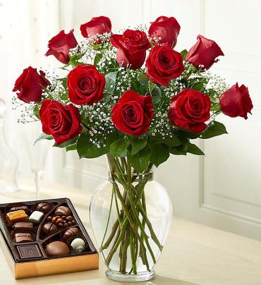 Rose Elegance Premium Dozen Roses