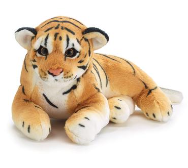 TIGGER PLUSH LAYING TIGER CUB