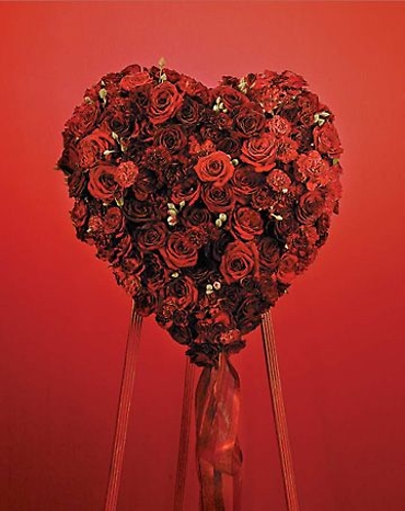 Monochromatic Red heart