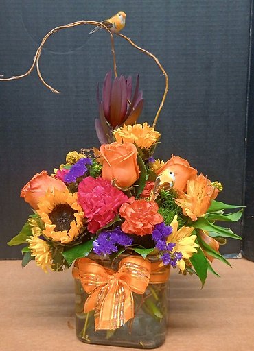 BIRDYS SAY BLOOMING BRIGHT