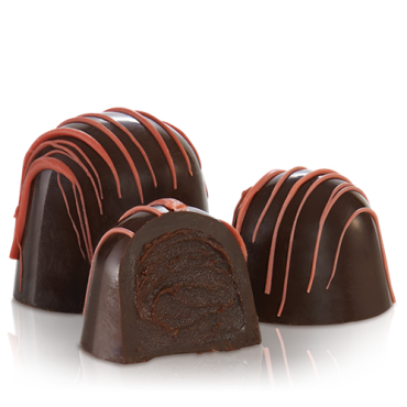 TRUFFLE:  RASBERRY DARK .84OZ