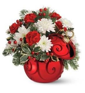 A Ruby Swirl Bouquet