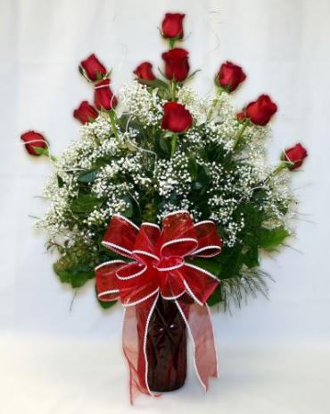 FANCIES SPECIALTY PREMIUM EXTRA LONG STEM ROSE & BB BOUQUET