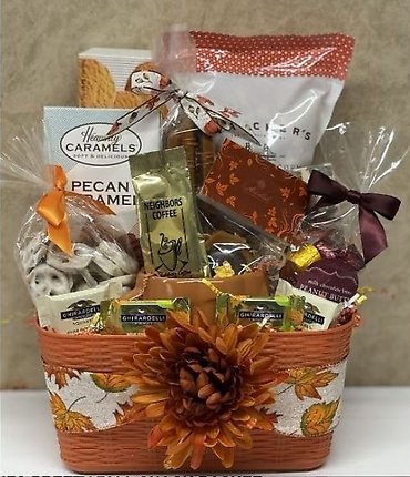 PRETTY FALL SNACK BASKET
