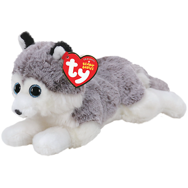 TY BEANIE BABY BALTIC GREY & WHITE HUSKY