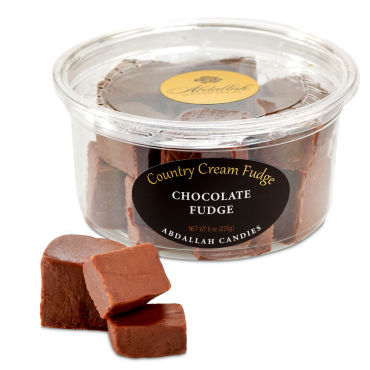 ABDALLAH 8oz TUB CREAMY CHOCOLATE FUDGE