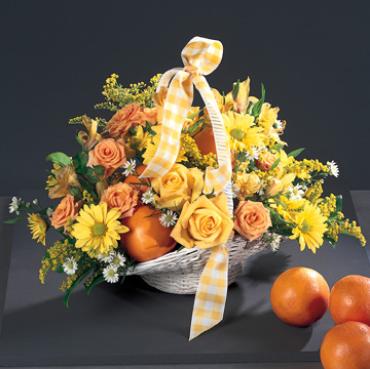 Sun Spray Of Yellow Flowers
