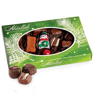 ABDALLAH\'S SEASONAL GIFT BOX ASSORTED CHOCOLATES 8OZ