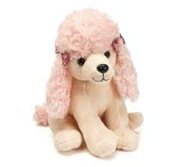 BOWS LIGHT PINK POODLE