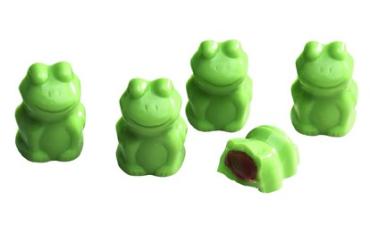 WHIMSICAL MINT FUDGE FILLED FROGS 6 OZ BOX