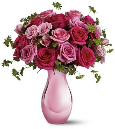 Preety Pink 18 Rose Bouquet