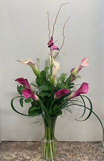 LOVELY & STYLISH MINI CALLA BOUQUET FOR MOM