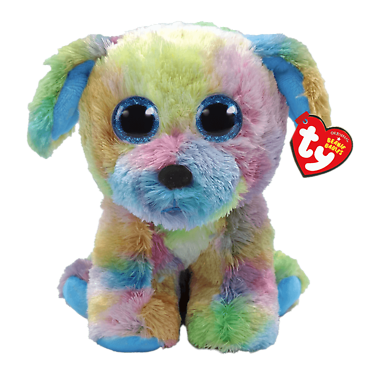 TY BEANIE BABY MAX MULTI-COLORED PUPPYDOG