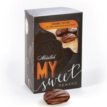 Abdallah SWEET REWARDS Caramel Patties Boxed 6oz