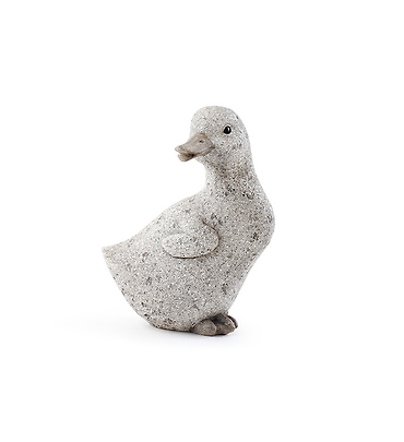 SWEET LITTLE SPECKLED GREY STONE DUCK