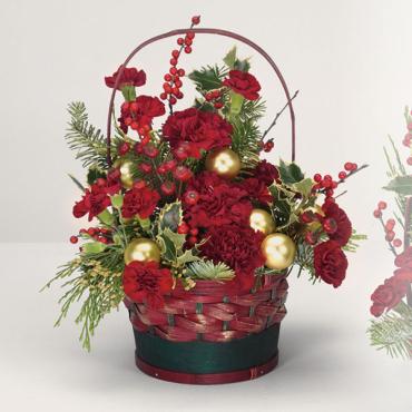 A Winter Greetings Basket