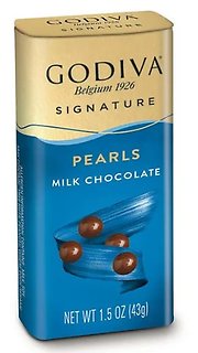 SPECIAL!!!  GODIVA PEARLS MILK CHOCOLATE 1.5oz WAS $6.75 NOW!