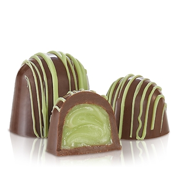 TRUFFLE: KEY LIME MILK CHOCOLATE .84OZ