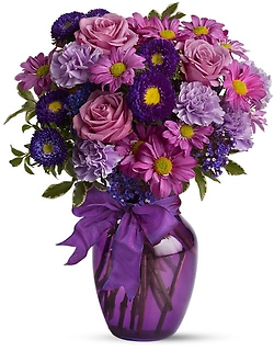 Everlasting Lavender With Lavender Roses