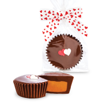EMBOSSED HEART BOX ASSORTED CHOCOLATES 12.25oz