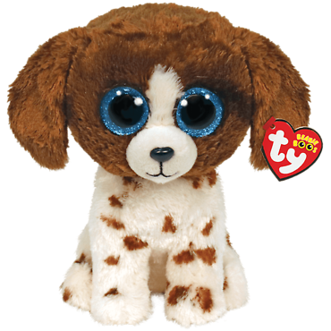 TY BEANIE BOO PUPPY DOG MUDDLES