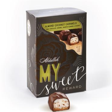 Abdallah SWEET REWARDS Almond Coconut Carmel 6oz