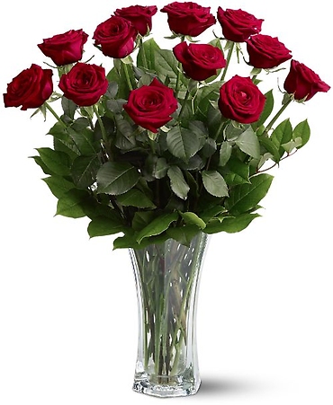 A Dozen Premium Red Roses